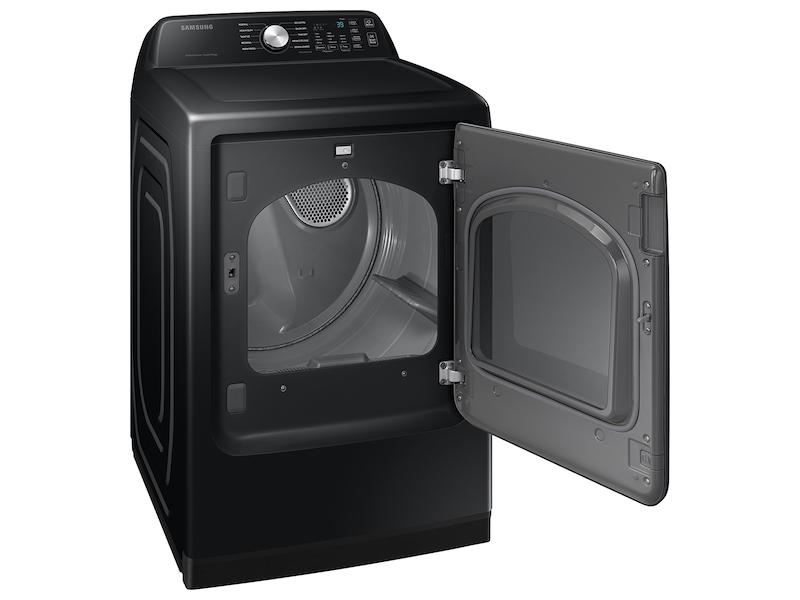Samsung DVG47CG3500V 7.4 Cu. Ft. Smart Gas Dryer With Sensor Dry In Brushed Black