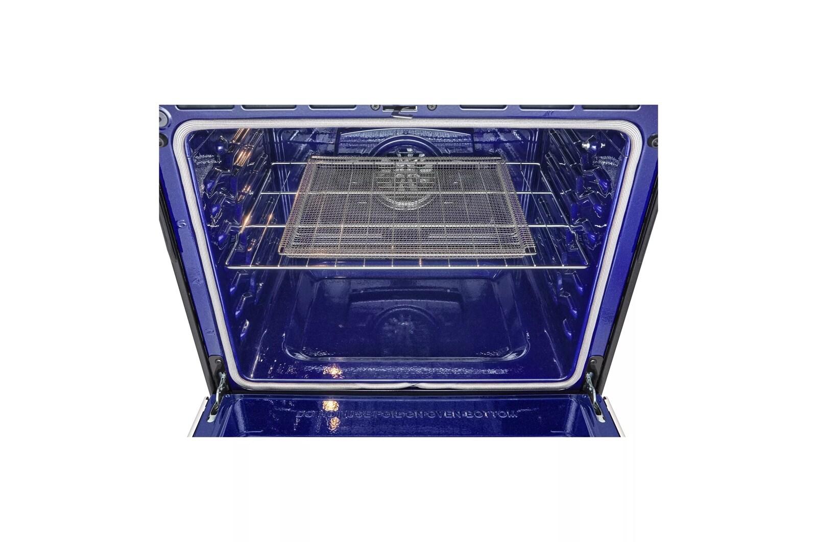 Lg LSIS6338FE Lg Studio 6.3 Cu. Ft. Instaview® Induction Slide-In Range With Air Fry And Air Sous Vide