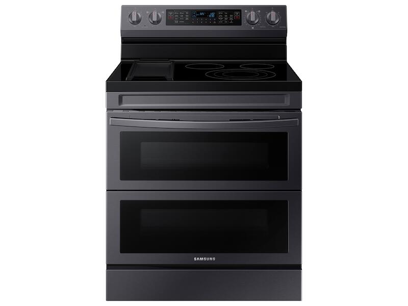 Samsung NE63A6751SG 6.3 Cu. Ft. Smart Freestanding Electric Range With Flex Duo™, No-Preheat Air Fry & Griddle In Black Stainless Steel