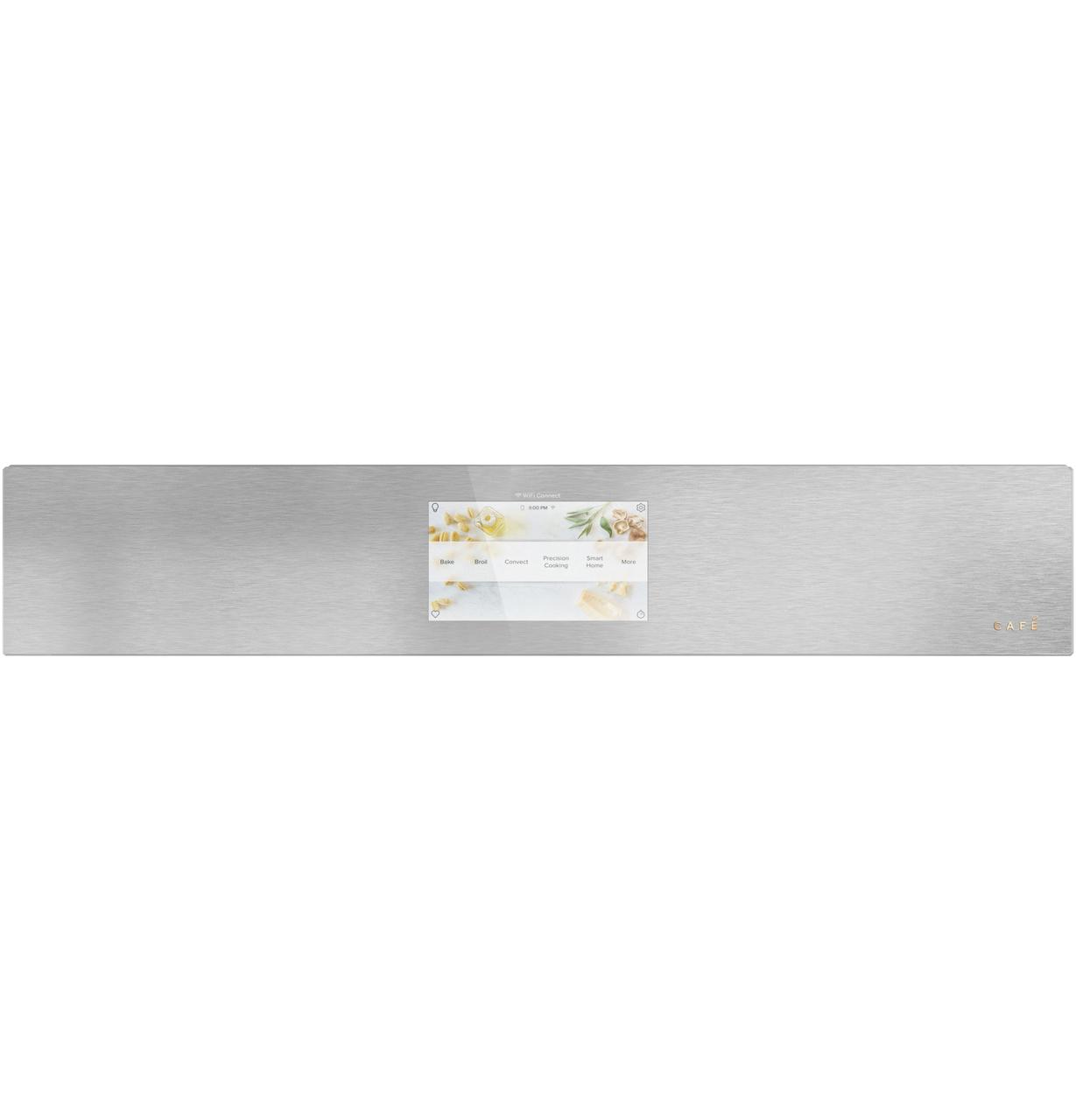 Cafe CTS90DM2NS5 Café™ Minimal Series 30" Smart Built-In Convection Single Wall Oven In Platinum Glass