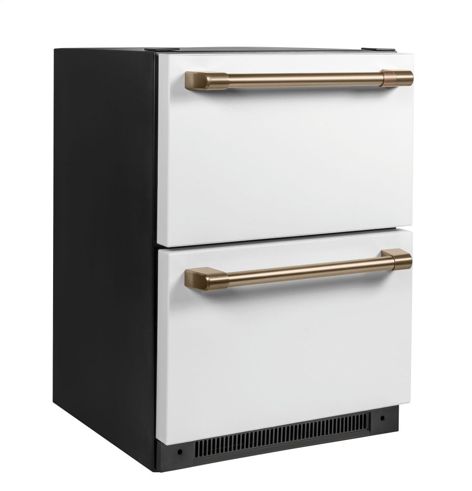 Cafe CDE06RP4NW2 Café 5.7 Cu. Ft. Built-In Dual-Drawer Refrigerator