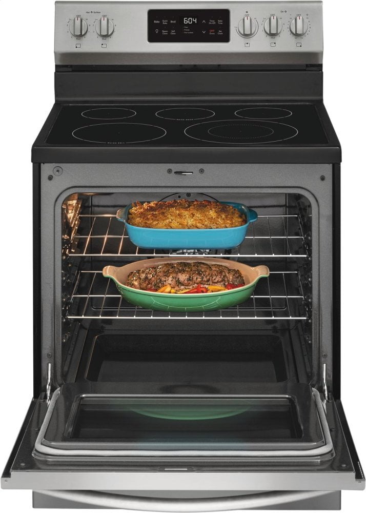 Frigidaire GCRE3038AF Frigidaire Gallery 30'' Freestanding Electric Range With Steam Clean
