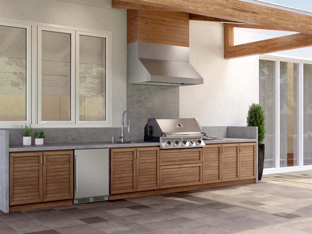 Zephyr AK7848CS 48" Cypress Wall Outdoor