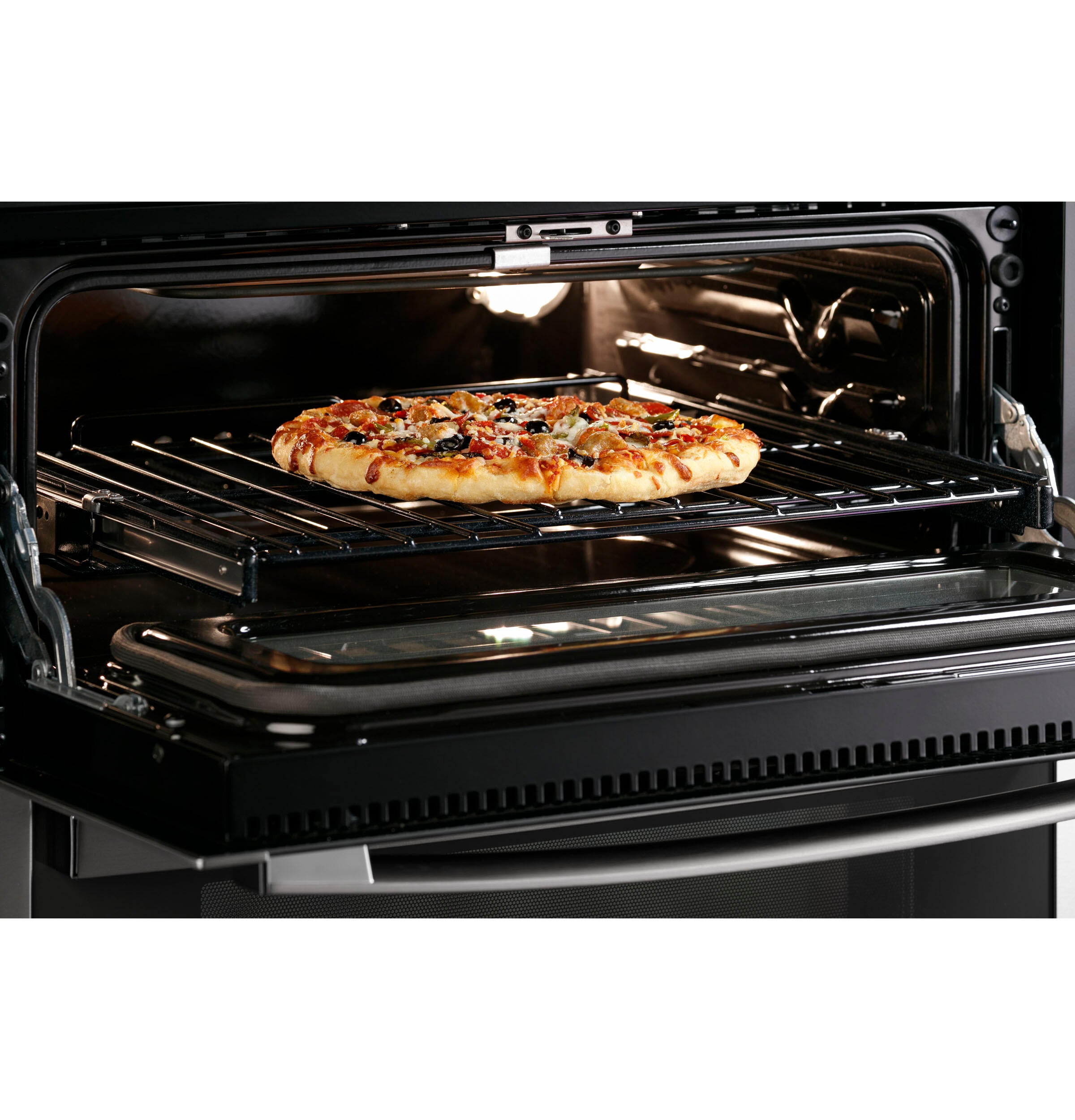 Ge Appliances PTS9200SNSS Ge Profile™ 30" Smart Built-In Twin Flex Convection Wall Oven