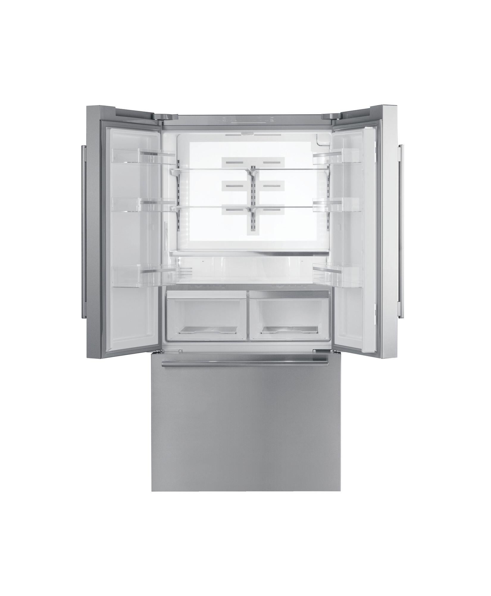 Thermador T36FT810NS Freedom® French Door Bottom Mount Refrigerator 36'' Masterpiece® Stainless Steel T36Ft810Ns