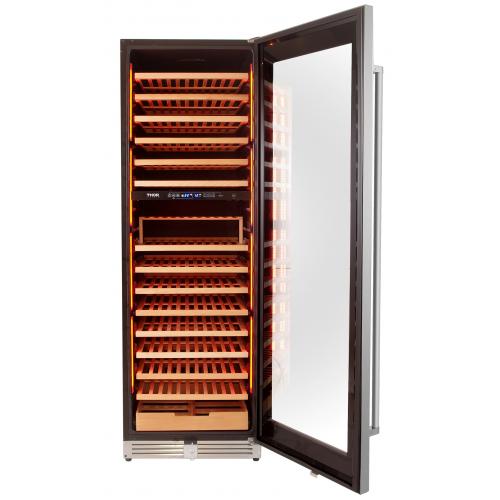 Thor Kitchen TWC2403DI Thor Kitchen - 162 Bottle Dual Zone Freestanding Wine Cooler