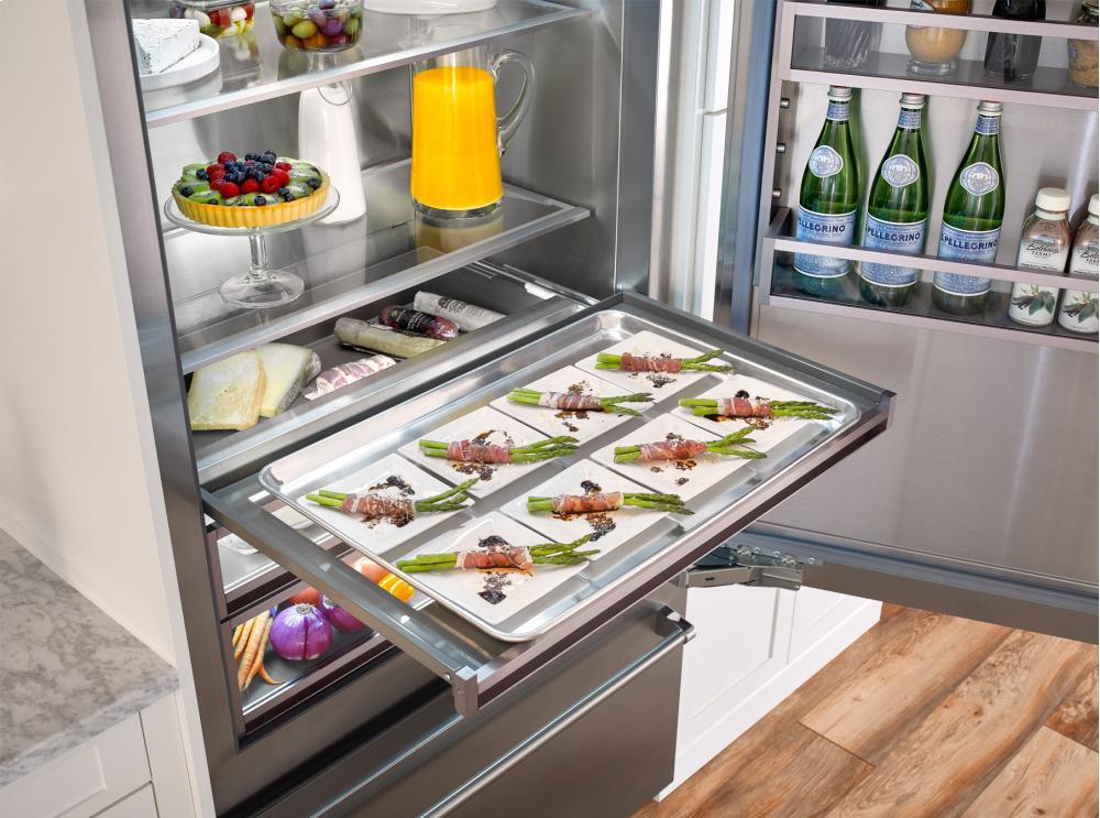 Bluestar BBB36R3 36" Pro Built-In Refrigerator/Freezer Right Hinge