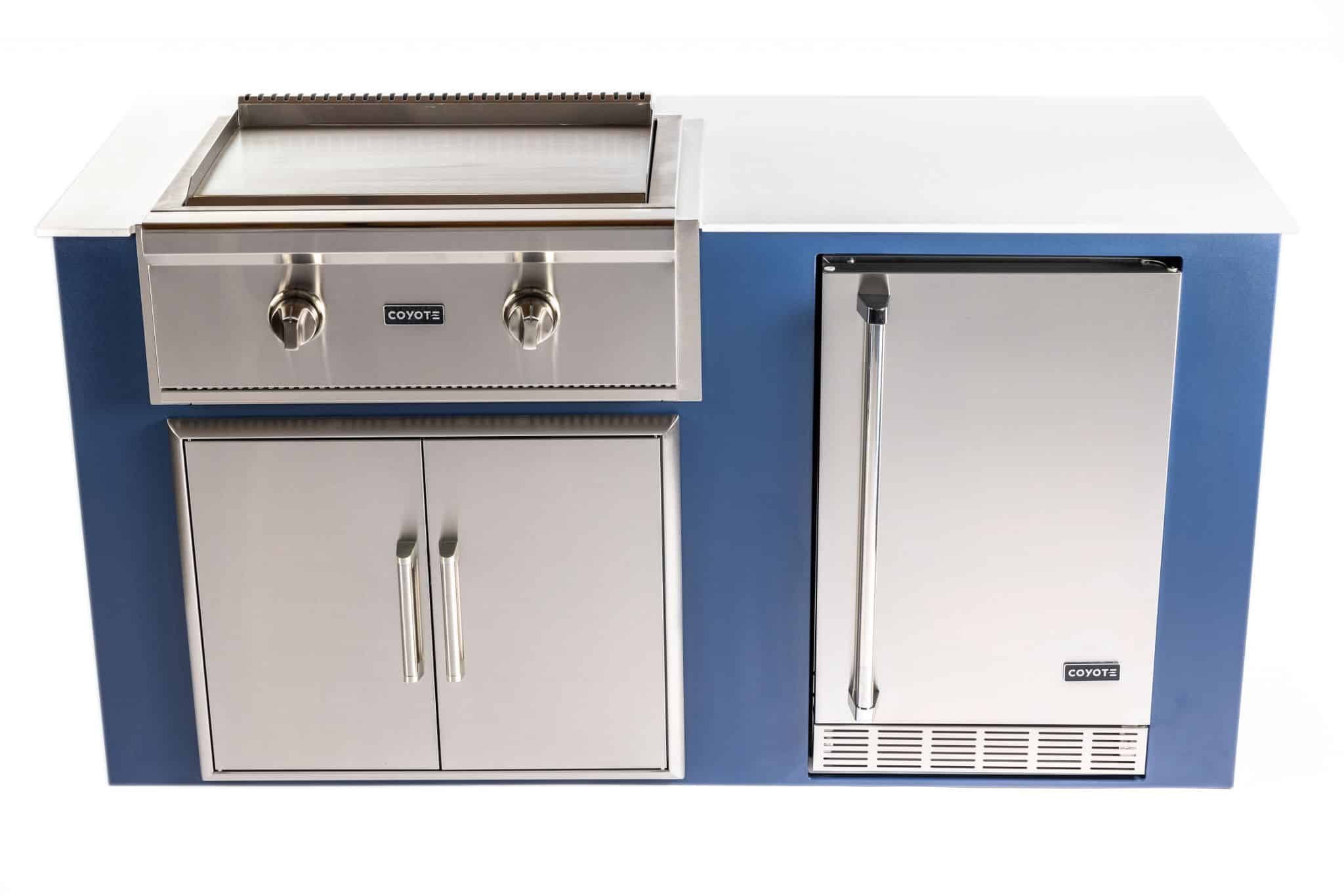 Coyote C1FTG30NG 30" Flat Top Grill Built-In; Ng