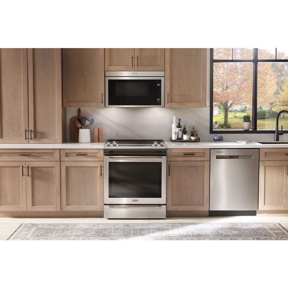 Maytag MMMF6030PZ Over-The-Range Flush Built-In Microwave - 1.1 Cu. Ft.