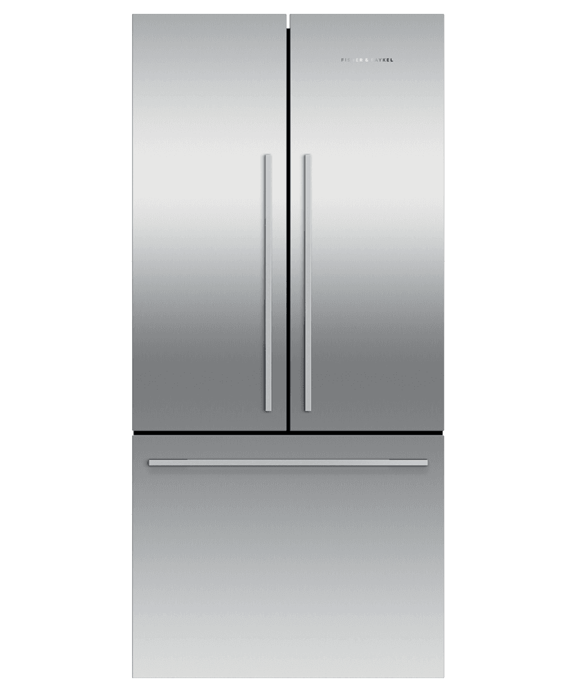Fisher & Paykel RF170ADJX4 Freestanding French Door Refrigerator Freezer, 32