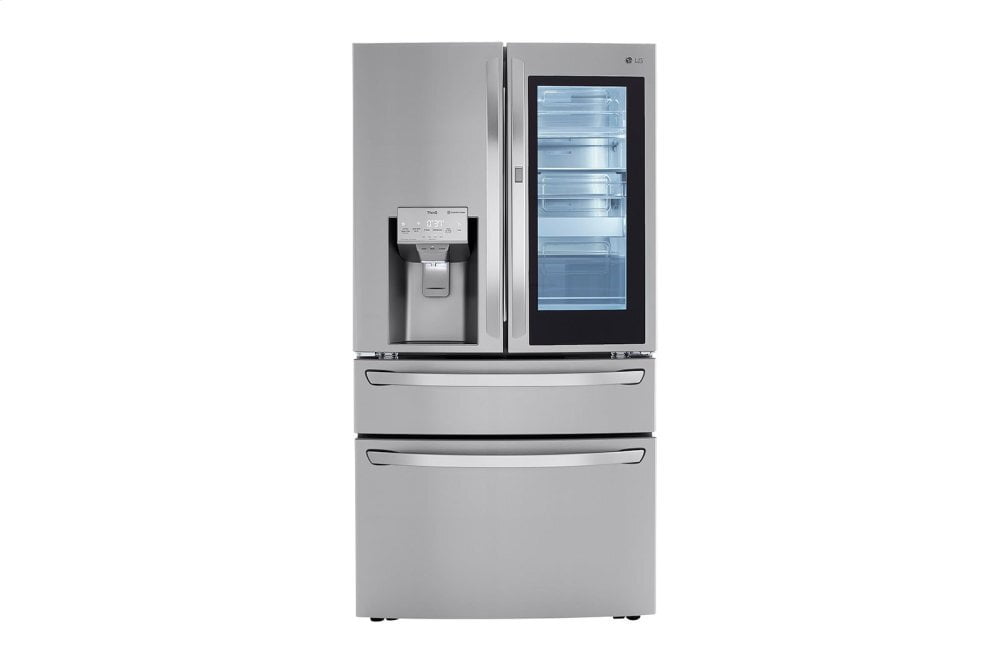 Lg LRMVS3006S 30 Cu. Ft. Smart Wi-Fi Enabled Instaview™ Door-In-Door® Refrigerator With Craft Ice™ Maker