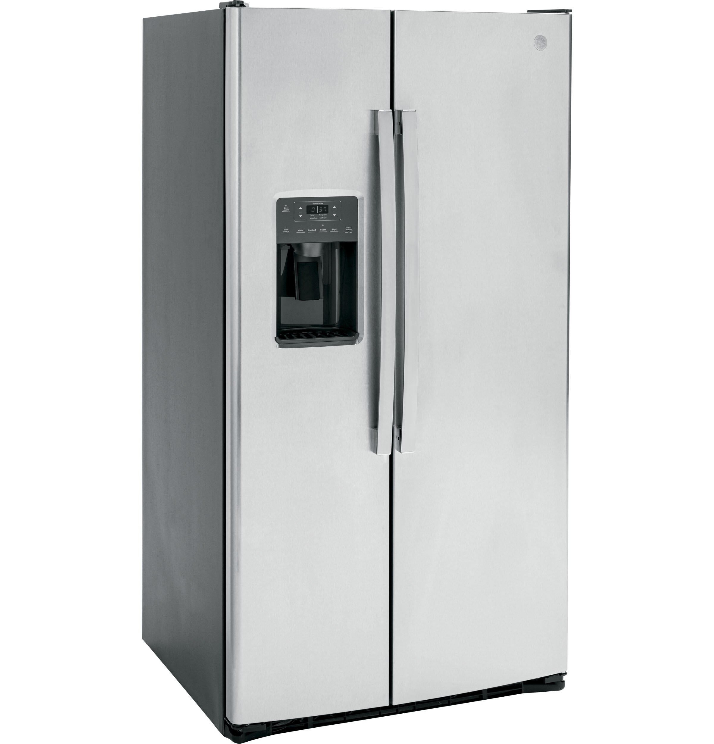 Ge Appliances GSE25GYPFS Ge® Energy Star® 25.3 Cu. Ft. Side-By-Side Refrigerator