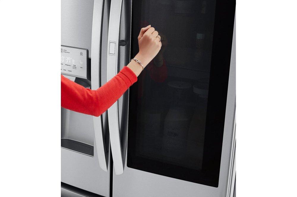 Lg LFXS26596S 26 Cu. Ft. Smart Wi-Fi Enabled Instaview™ Door-In-Door® Refrigerator