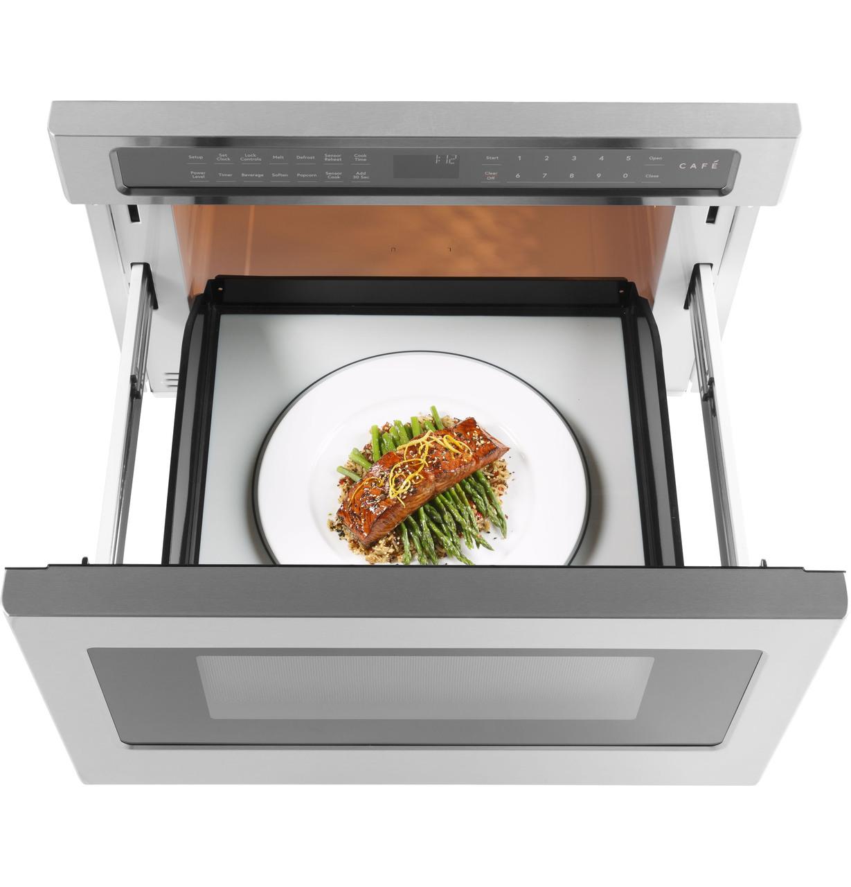 Cafe CWL112P2RS1 Café™ Built-In Microwave Drawer Oven