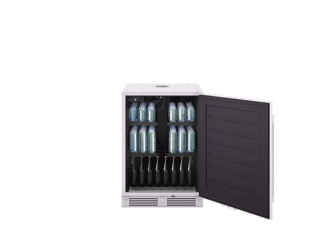 Zephyr PRKB24C01ASOD 24" Outdoor Kegerator & Beverage Cooler