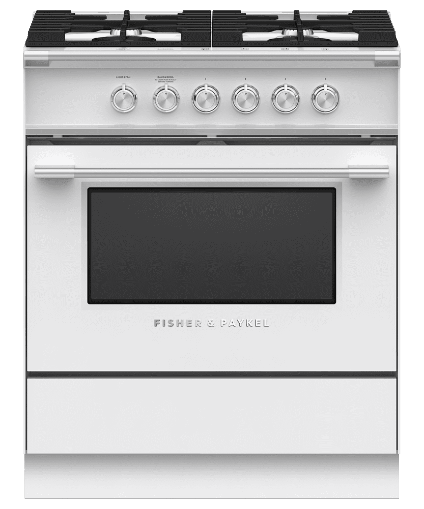 Fisher & Paykel KICKOR30W1 White Kickstrip For Classic Freestanding Range, 30