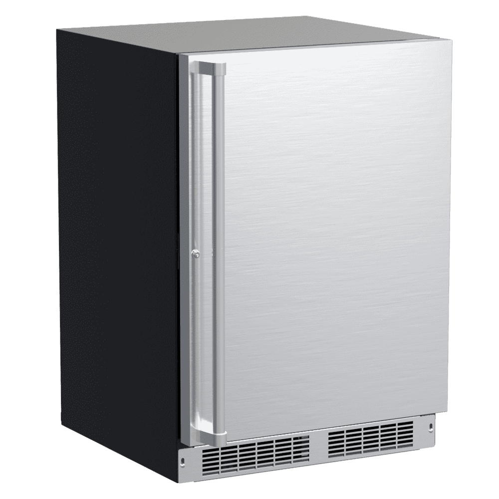 Marvel MPWD424SS31A 24-In Professional Built-In Dual Zone Wine Refrigerator With Door Style - Stainless Steel