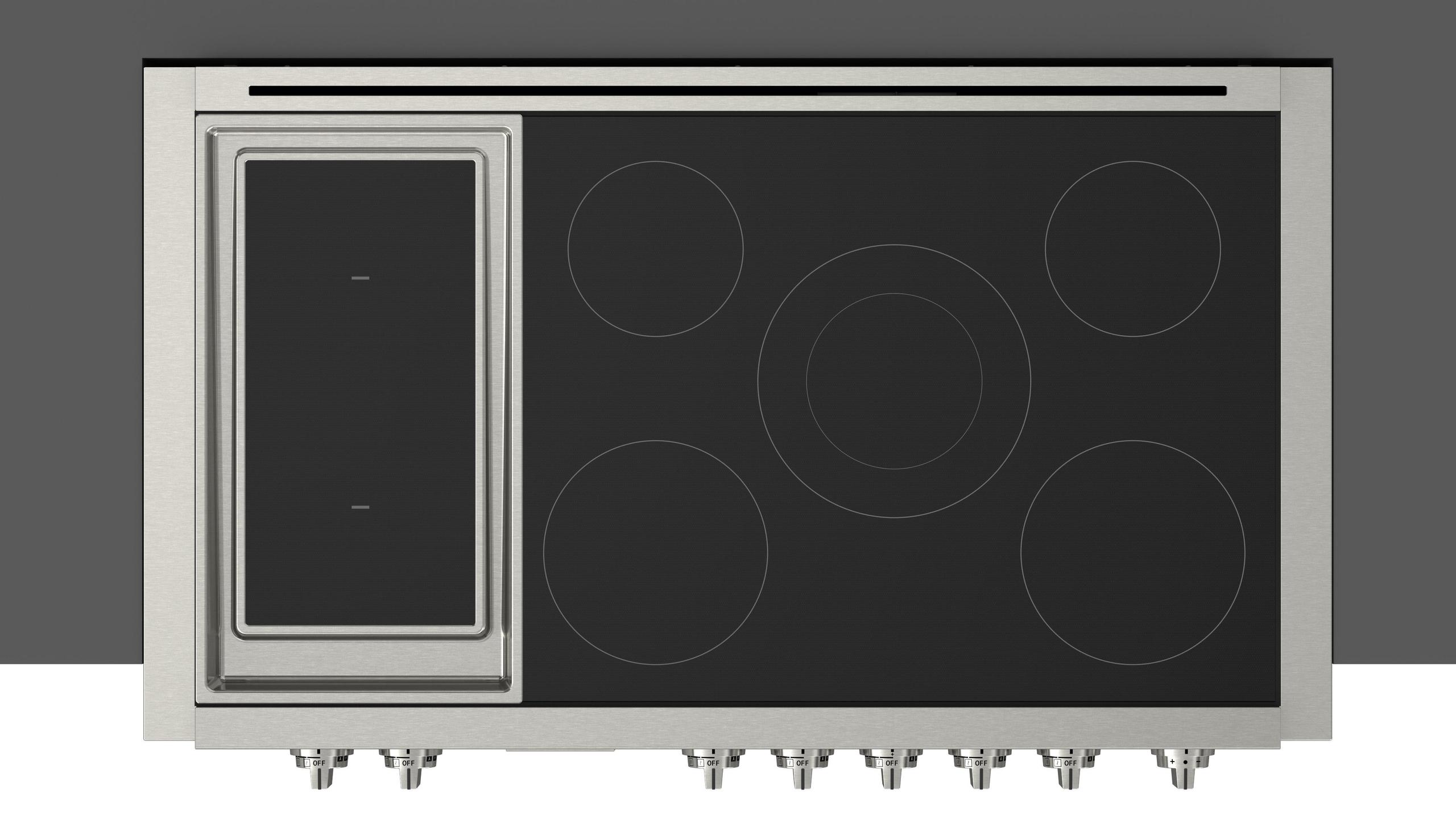 Fulgor Milano F6IRT485GS1 Sofia 48" Pro Induction Rangetop With Griddle