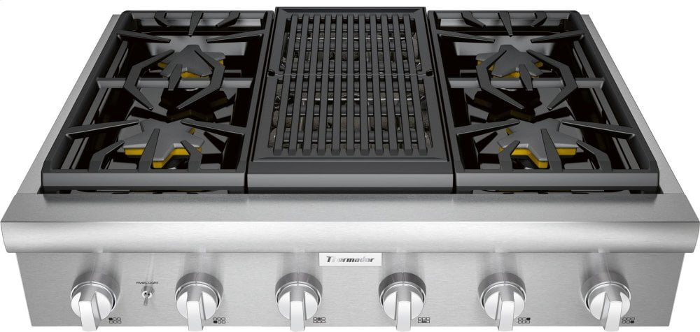Thermador PCG364WL 36-Inch Professional Rangetop