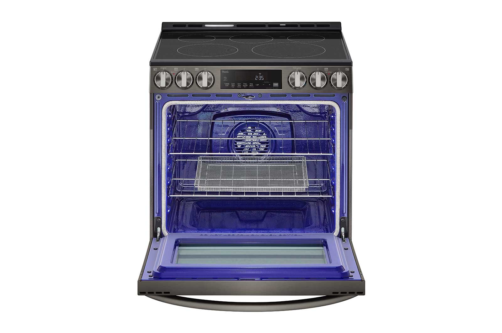 Lg LSEL6333D 6.3 Cu Ft. Smart Wi-Fi Enabled Fan Convection Electric Slide-In Range With Air Fry & Easyclean®