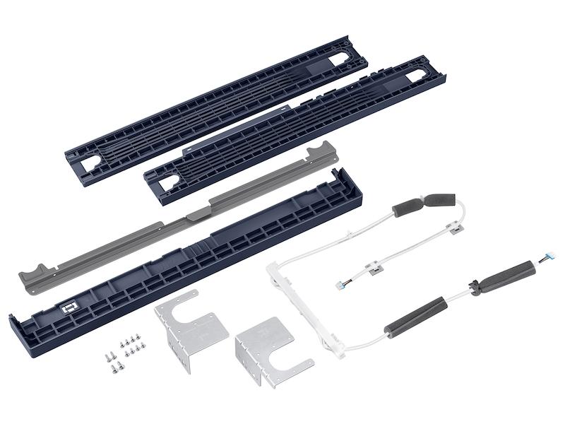 Samsung SKK9ALD Bespoke Heat Pump Stacking And Multicontrol™ Combo Kit In Brushed Navy