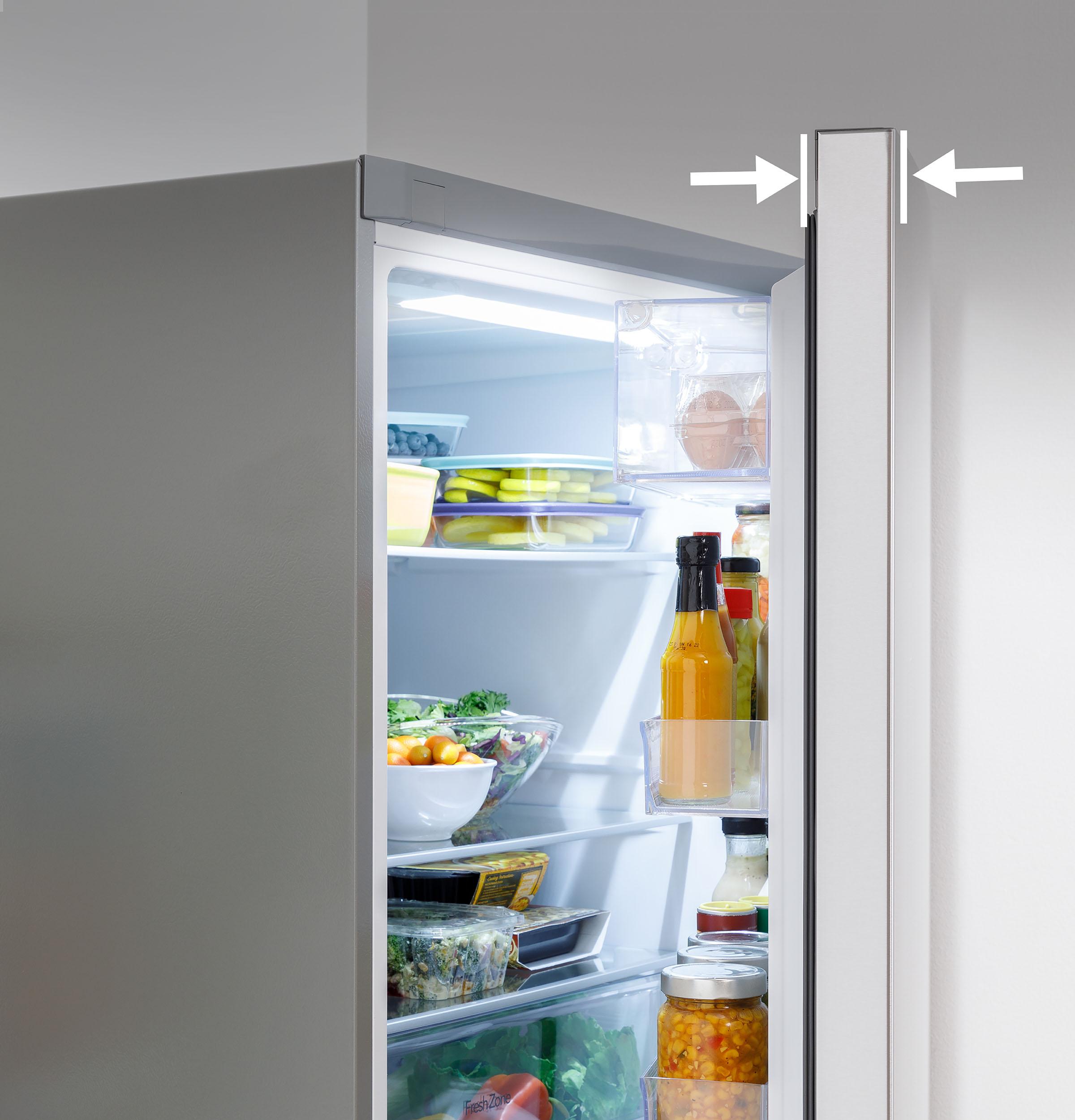 Ge Appliances GBE17HYRFS Ge® Energy Star® 17.7 Cu. Ft. Counter-Depth Bottom-Freezer Refrigerator