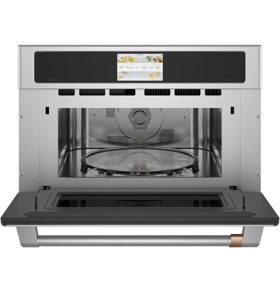 Cafe CSB913P2NS1 Café 30" Smart Five In One Oven With 120V Advantium® Technology