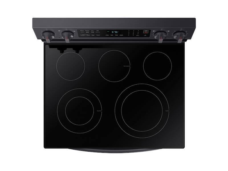 Samsung NE63A6511SG 6.3 Cu. Ft. Smart Freestanding Electric Range With No-Preheat Air Fry & Convection In Black Stainless Steel