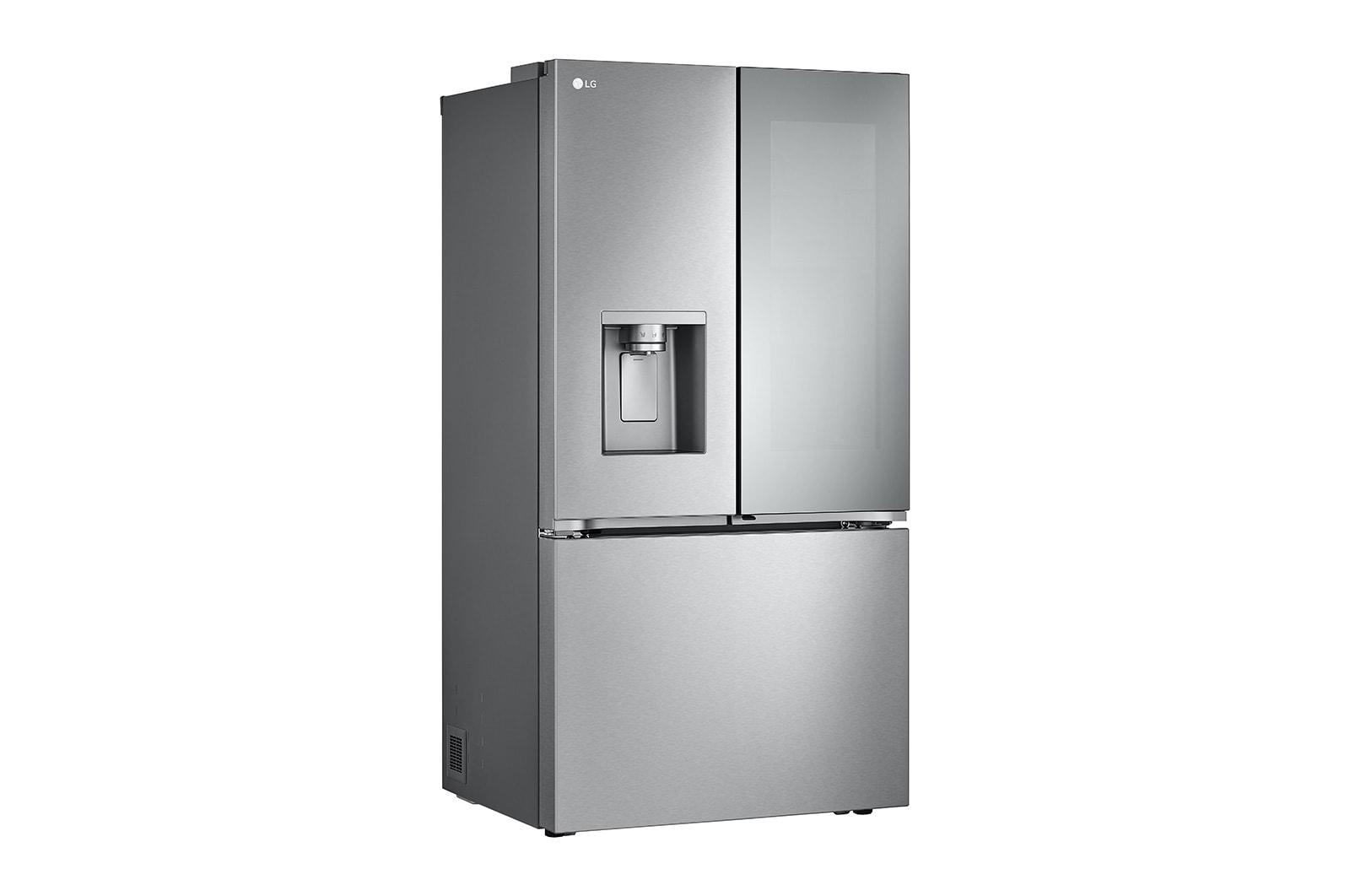 Lg LRYKC2606S 26 Cu. Ft. Smart Mirror Instaview® Counter-Depth Max™ French Door Refrigerator With Four Types Of Ice