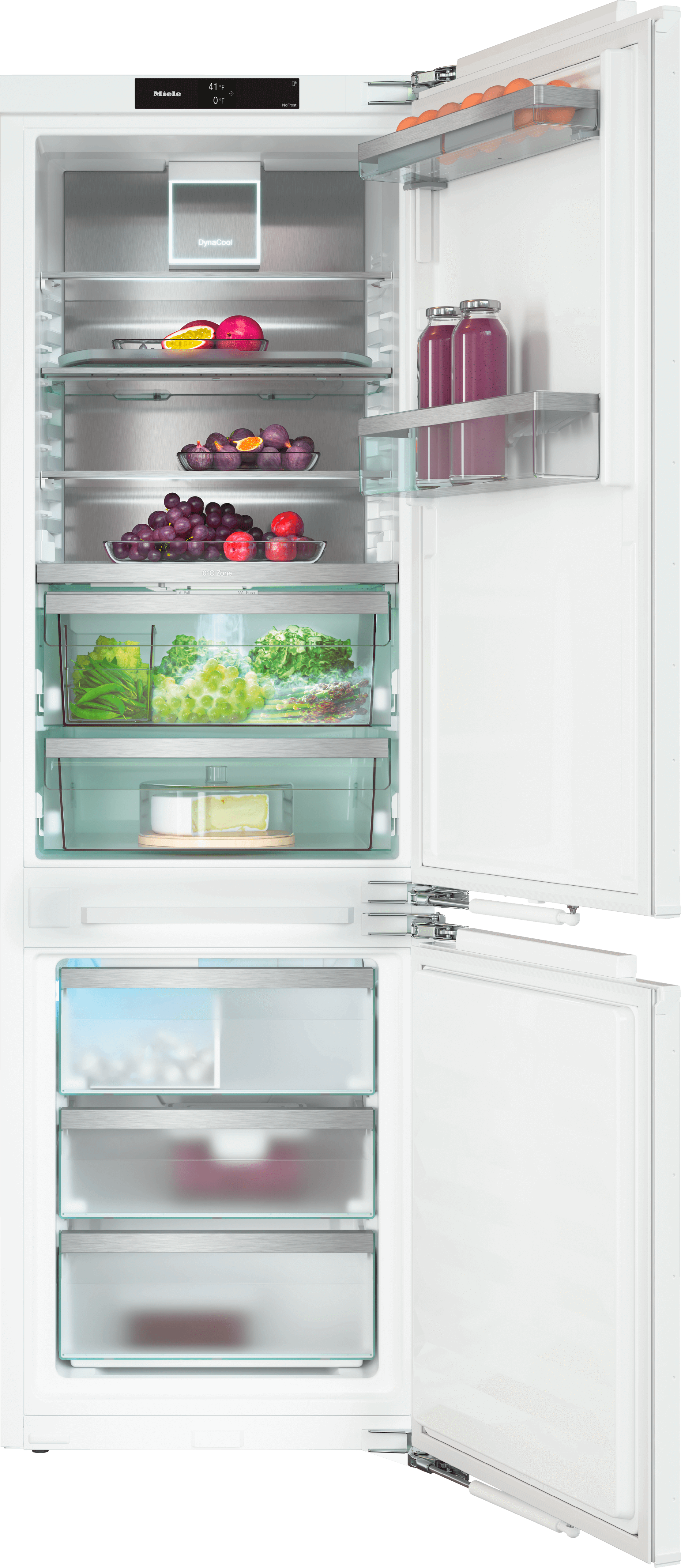 Miele KFN7795D Kfn 7795 D - Perfectcool Fridge-Freezer Perfectfresh Active, Dynacool, And Icemaker For Outstanding Appearance.