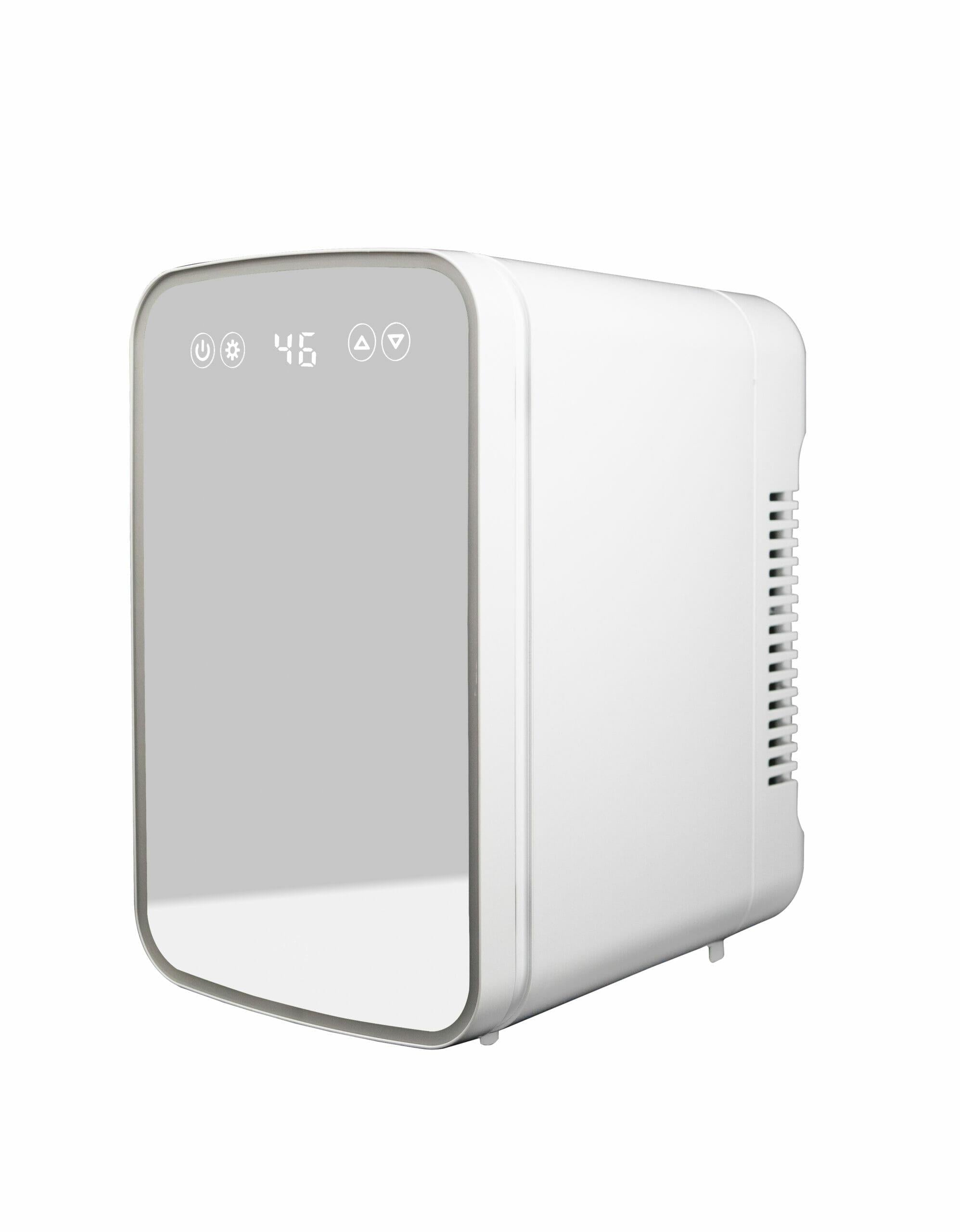 Danby DBMR02624WD43 Danby 7.4L Mini Fridge With Mirror & Light In White