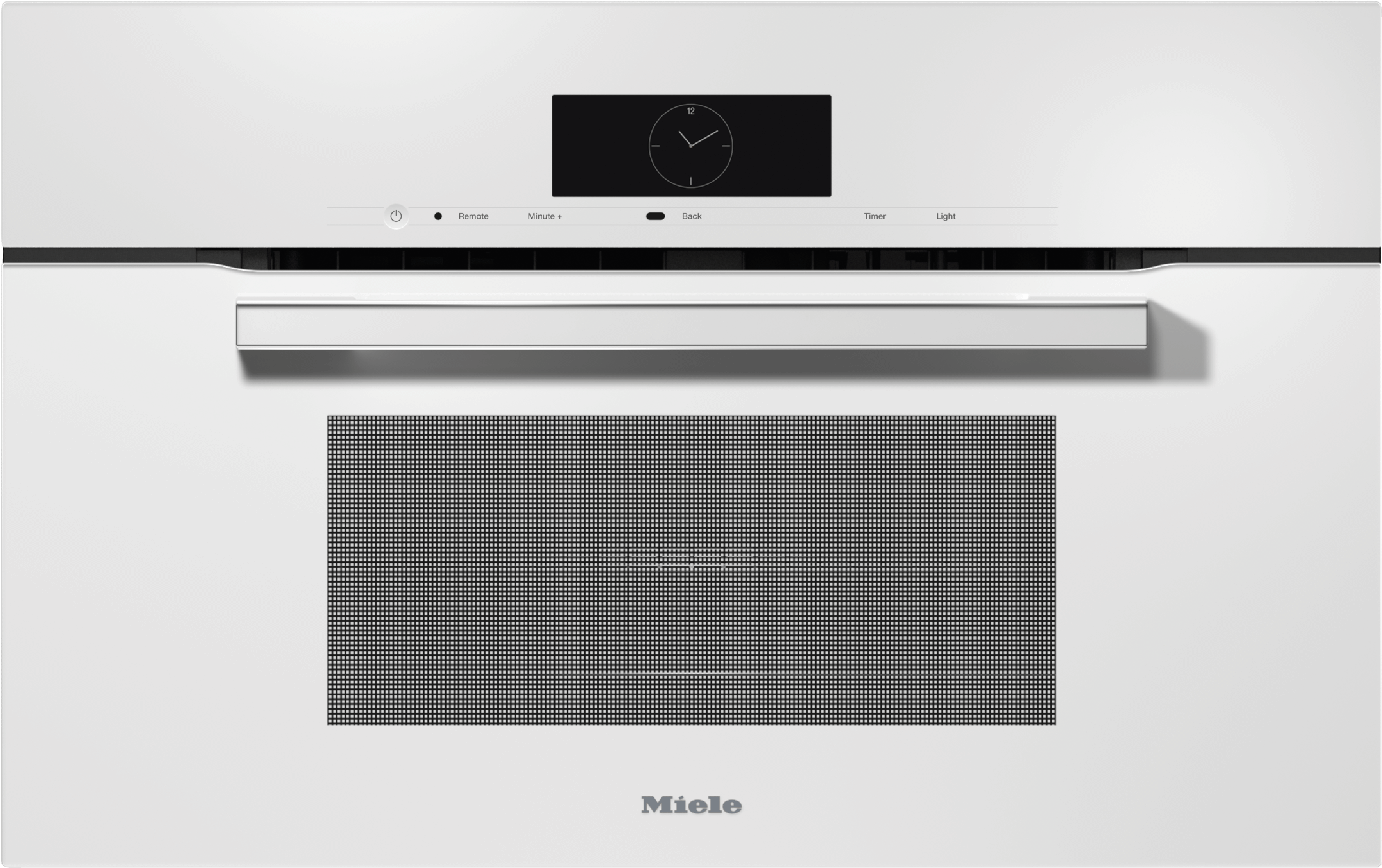 Miele H7870BM WHITE   30" Compact Speed Oven In A Perfectly Combinable Design With Automatic Programs And Roast Probe.