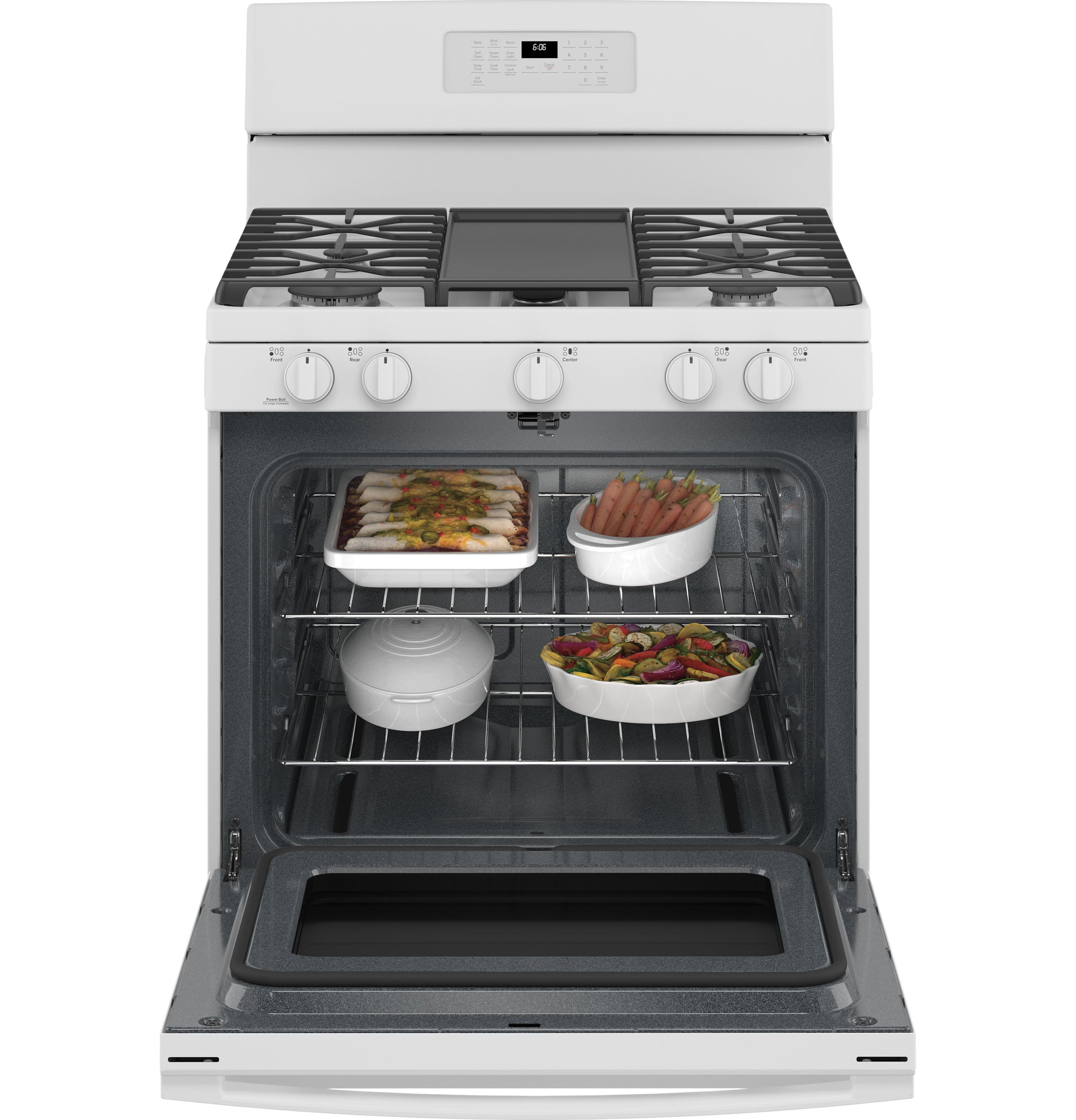 Ge Appliances JGB660DPWW Ge® 30" Free-Standing Gas Range