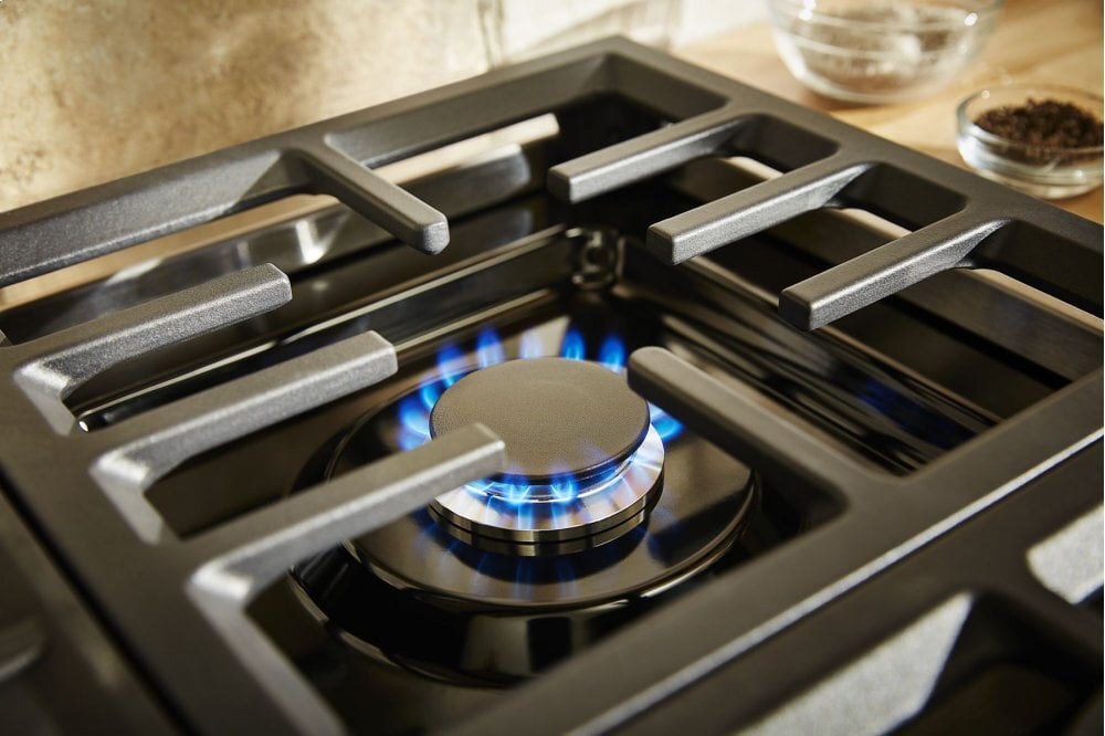 Kitchenaid KCGC506JSS Kitchenaid® 36'' 6-Burner Commercial-Style Gas Rangetop - Stainless Steel