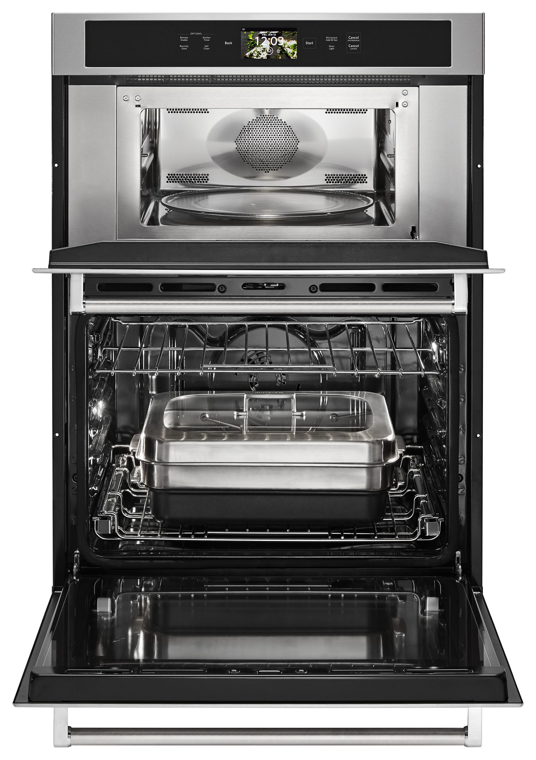 Kitchenaid KOCE900HSS Smart Oven+ 30" Combination Oven With Powered Attachments - Stainless Steel