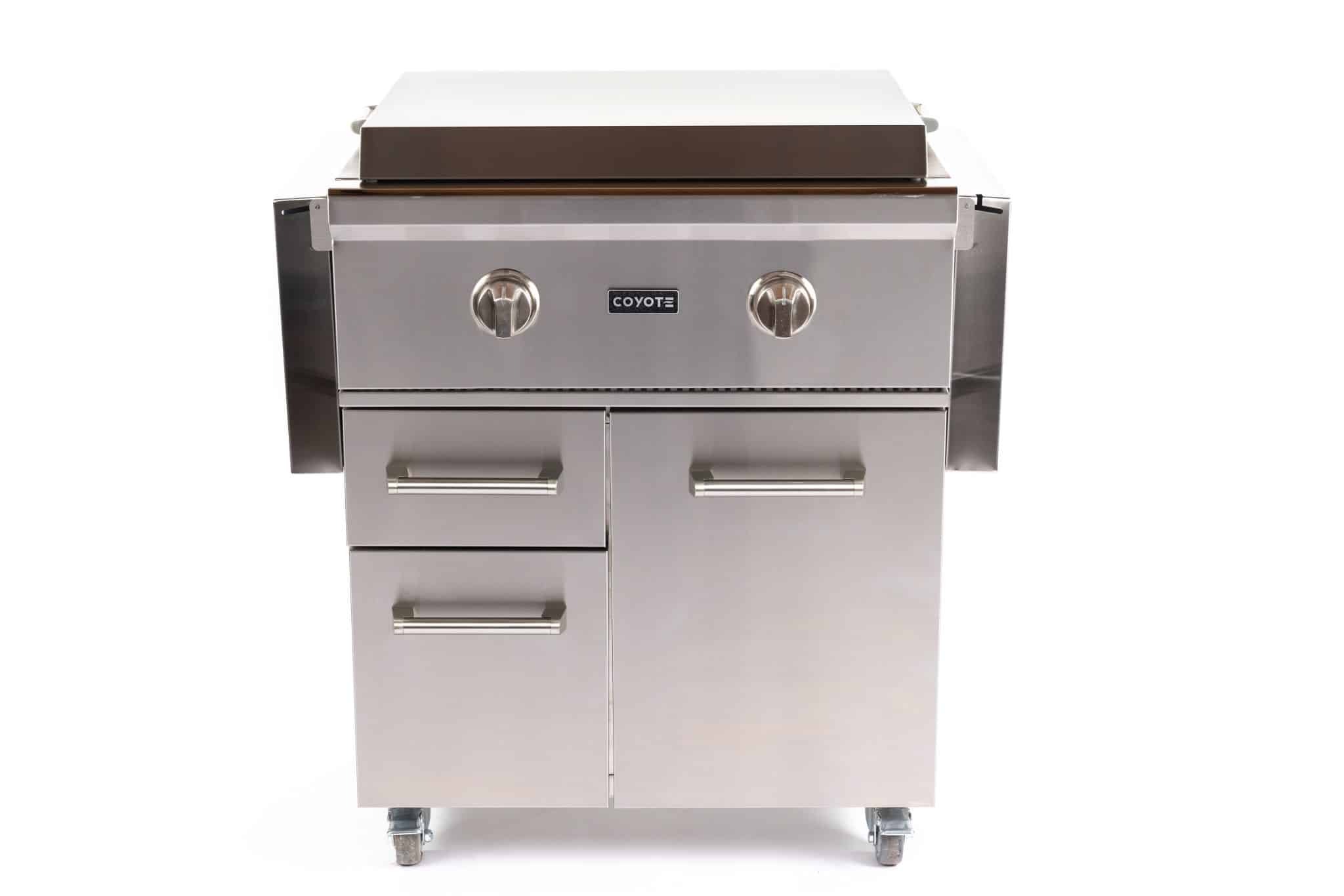 Coyote C1FTG30NG 30" Flat Top Grill Built-In; Ng