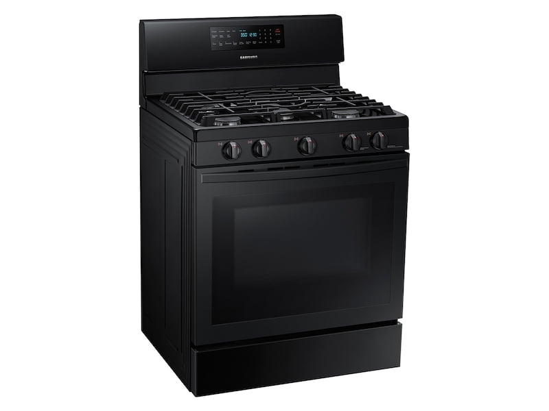 Samsung NX58T5601SB 5.8 Cu. Ft. Freestanding Gas Range With Convection In Black