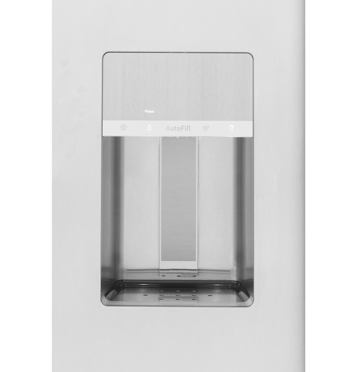 Cafe CSB48YP2RS1 Café™ 48" Smart Built-In Side-By-Side Refrigerator With Dispenser