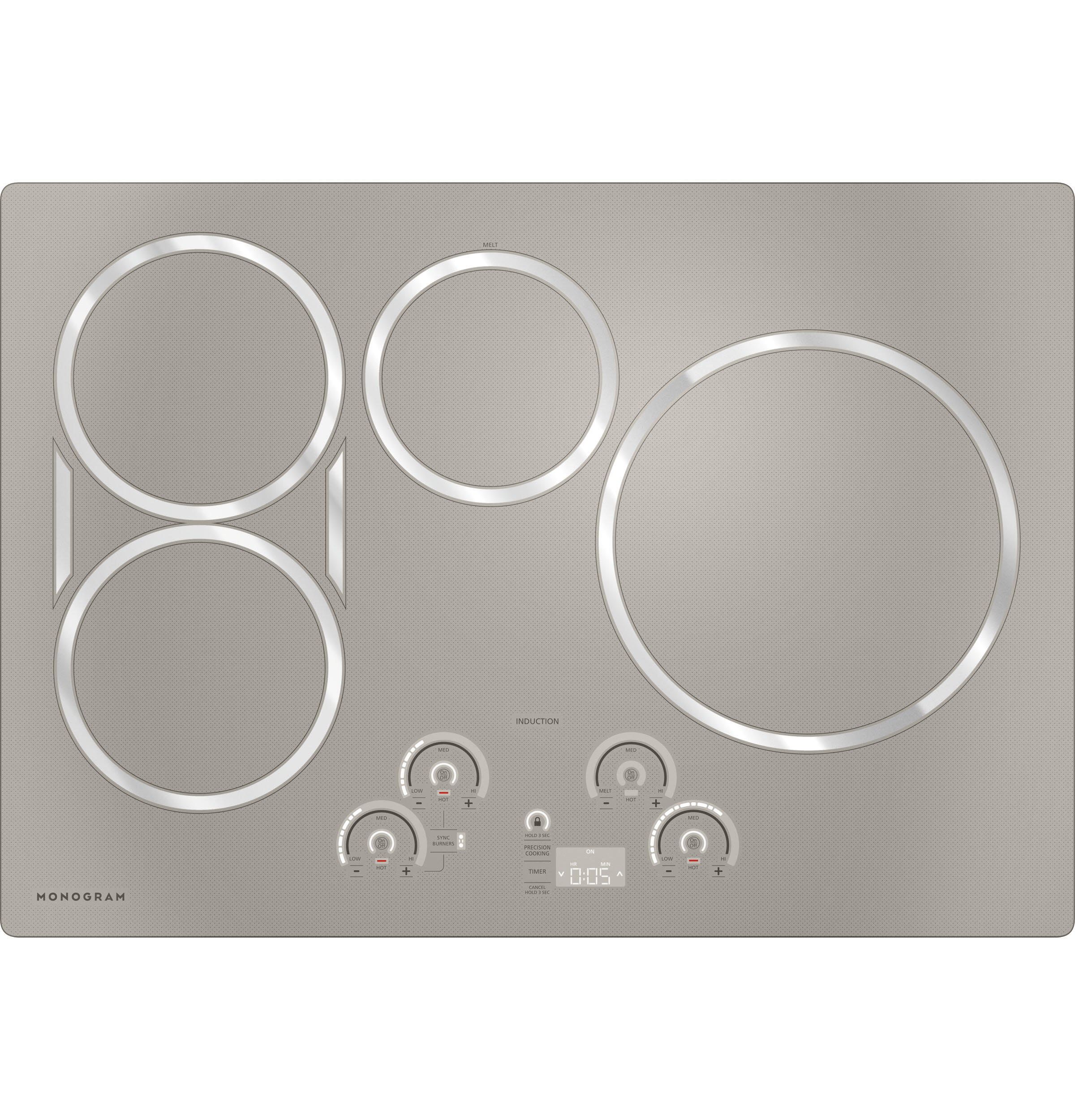 Monogram ZHU30RSPSS Monogram 30" Induction Cooktop