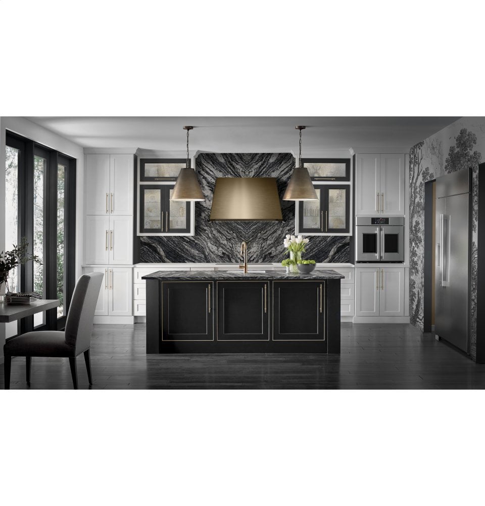 Monogram ZTSX1FPSNSS Monogram 30" Smart French-Door Electric Convection Single Wall Oven Statement Collection