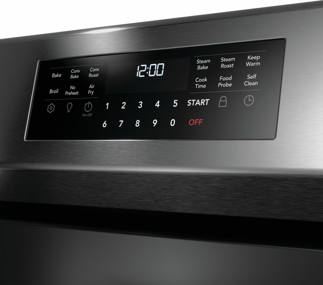 Frigidaire GCRE3060BD Frigidaire Gallery 30" Rear Control Electric Range With Total Convection