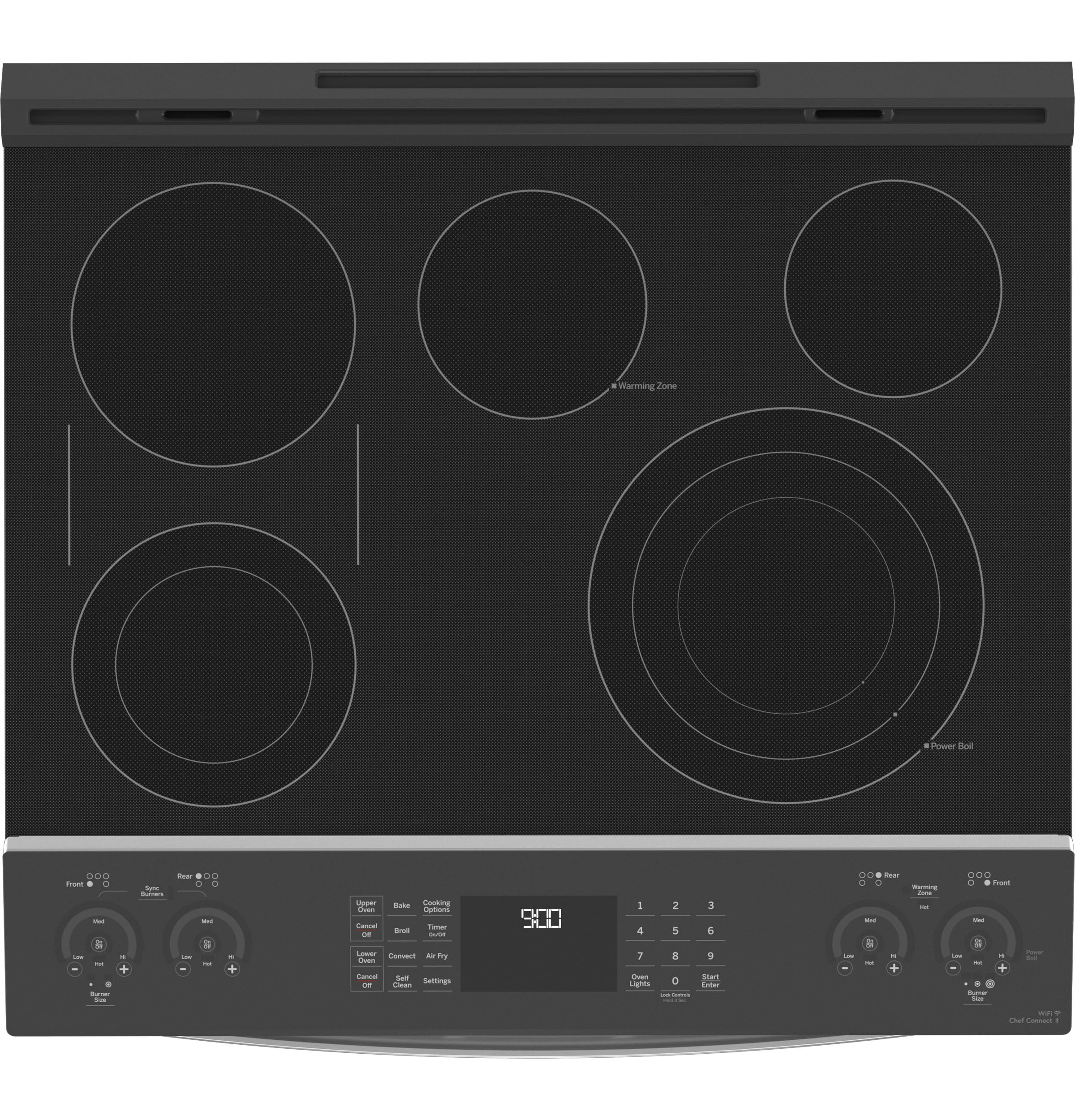 Ge Appliances PS960YPFS Ge Profile™ 30" Smart Slide-In Electric Double Oven Convection Fingerprint Resistant Range