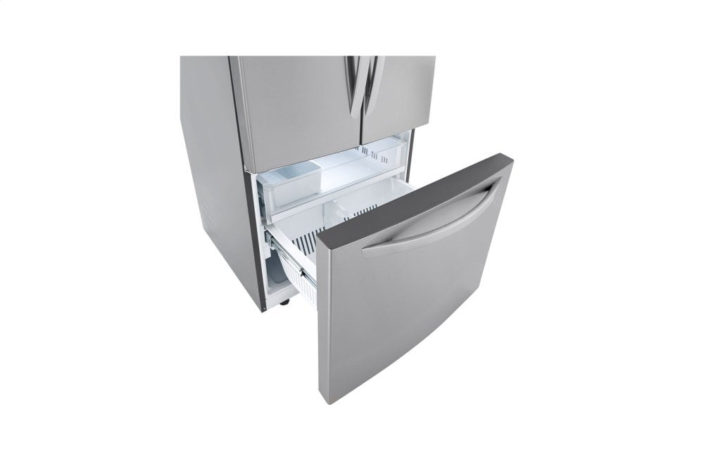 Lg LRFCS2503S 25 Cu. Ft. French Door Refrigerator