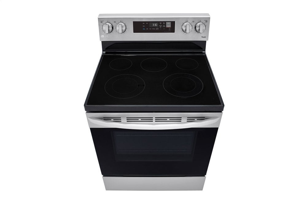 Lg LREL6321S 6.3 Cu Ft. Smart Wi-Fi Enabled Electric Range With Easyclean®