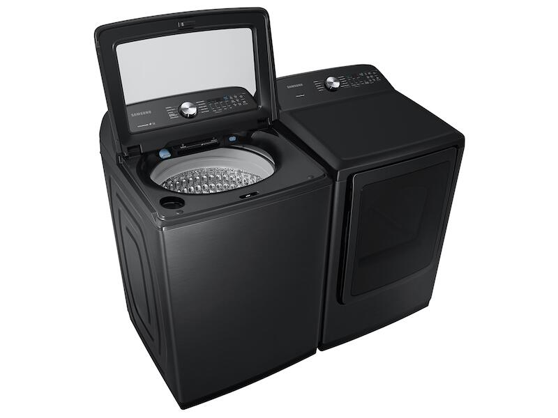 Samsung DVG50R5200V 7.4 Cu. Ft. Capacity Gas Dryer With Sensor Dry In Brushed Black