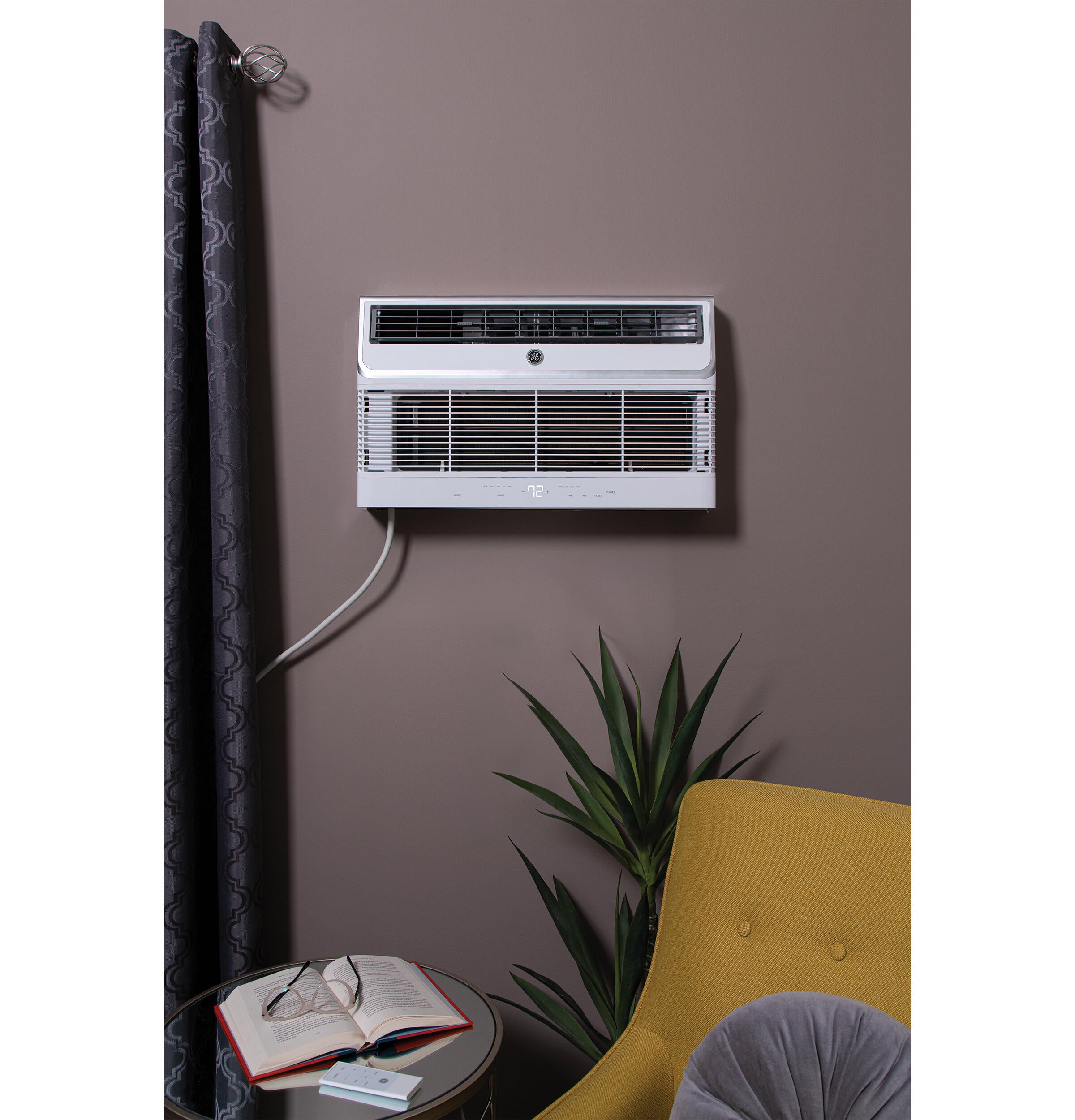 Ge Appliances AJEM12DWH Ge® 230/208 Volt Built-In Heat/Cool Room Air Conditioner