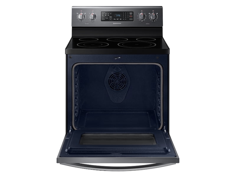 Samsung NE59T7511SG 5.9 Cu. Ft. Freestanding Electric Range With Air Fry And Convection In Black Stainless Steel