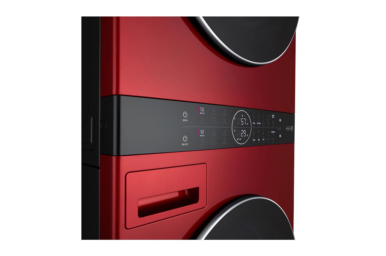 Lg WKGX201HRA Single Unit Front Load Lg Washtower™ With Center Control™ 4.5 Cu. Ft. Washer And 7.4 Cu. Ft. Gas Dryer