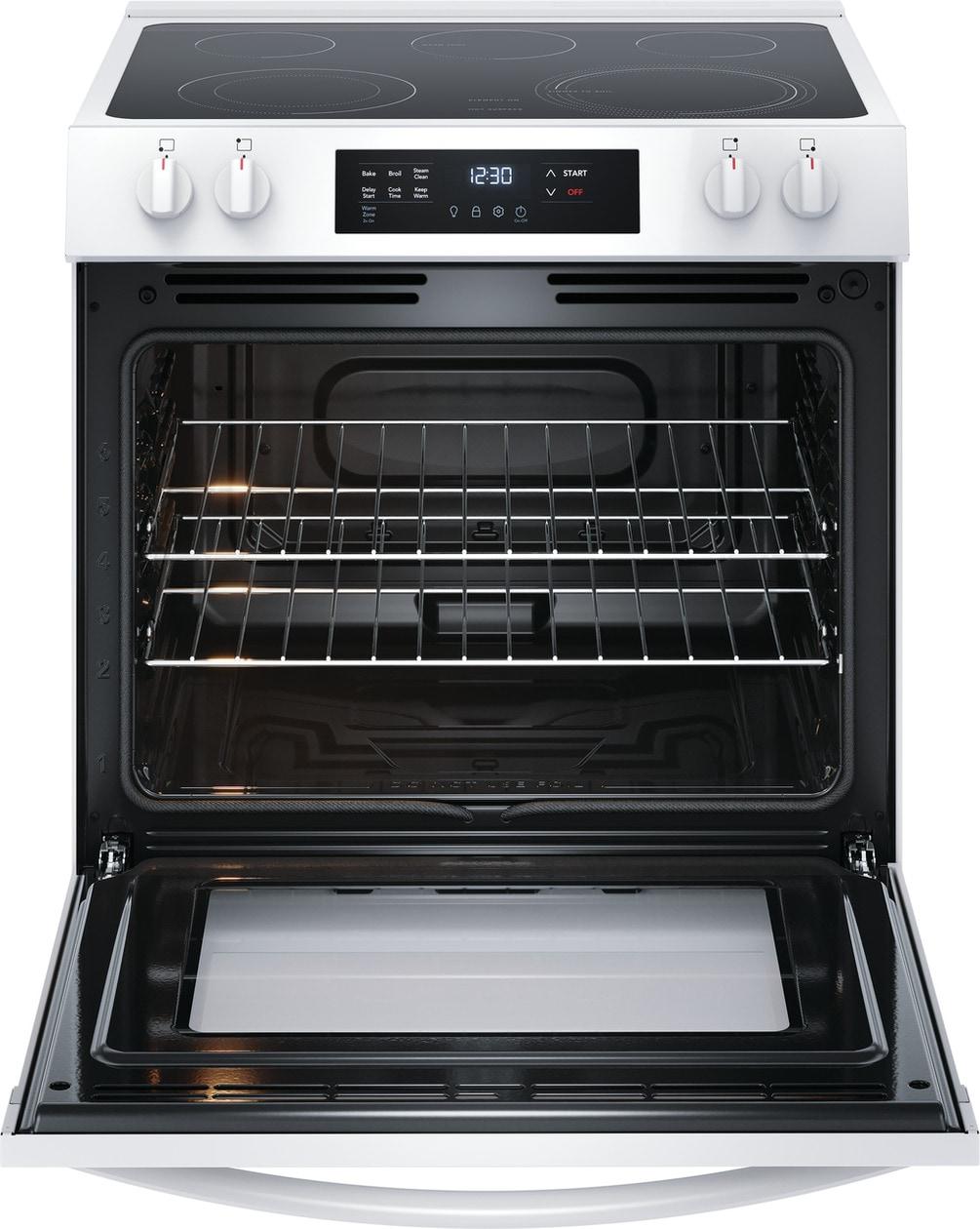 Frigidaire FCFE3062AW Frigidaire 30" Front Control Electric Range