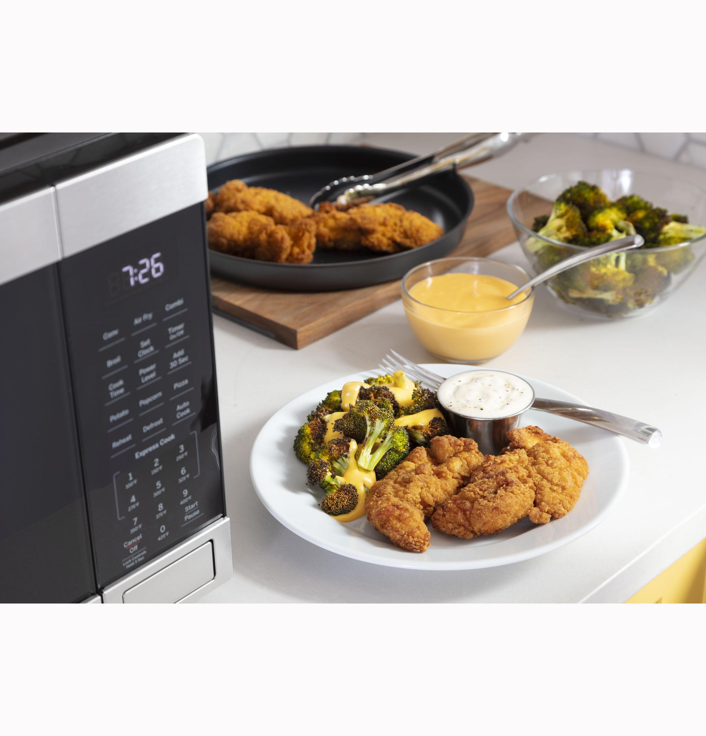 Ge Appliances JES1109RRSS Ge® 1.0 Cu. Ft. Capacity Countertop Convection Microwave Oven With Air Fry